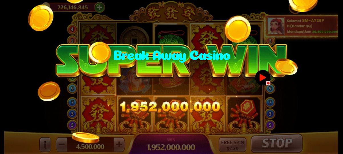 available types of Break Away Casino bet including pre-match live express and system bets
